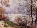 Las orillas del Sena Isla de la GrandeJatte Claude Monet